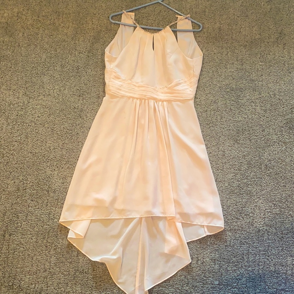 Pinkish Tan short dress.